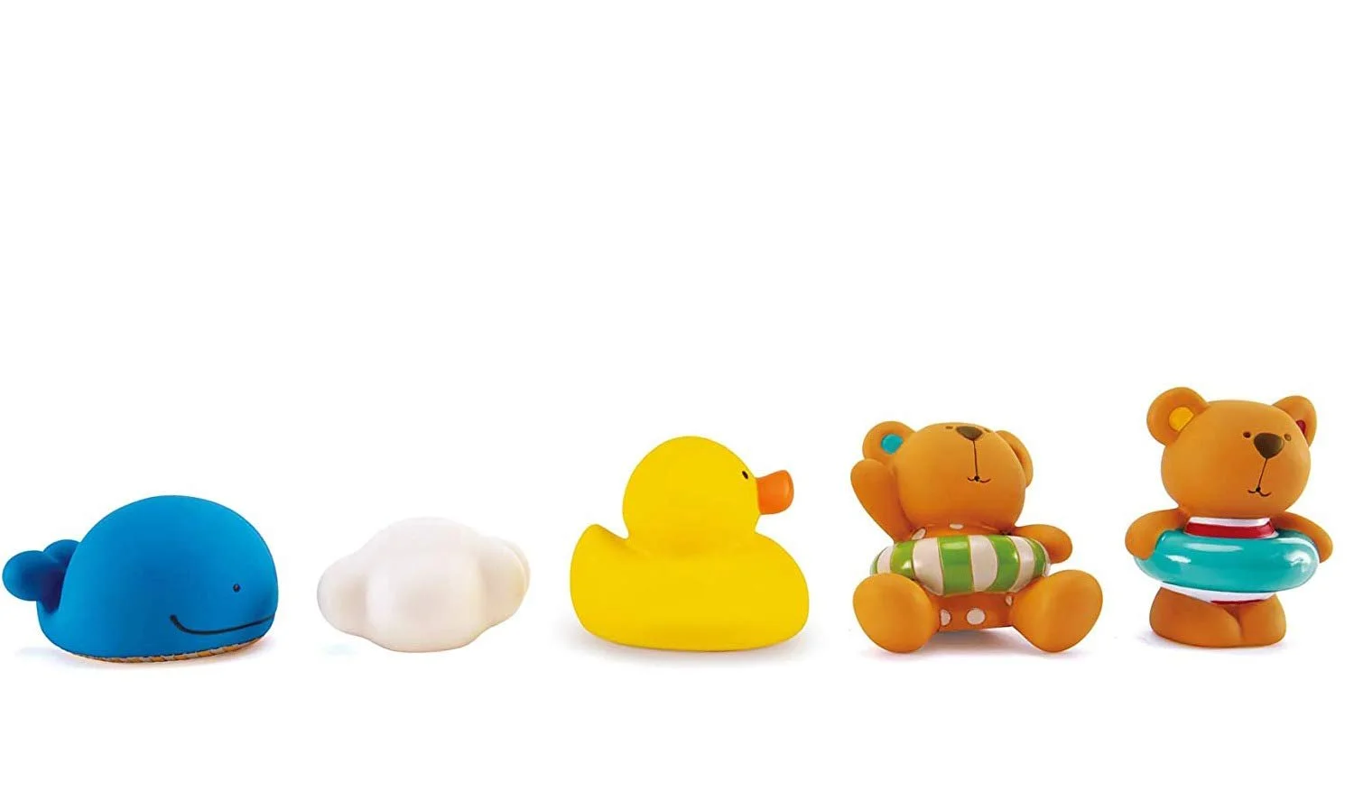 Іграшка для ванни Hape Teddy and Friends Bath Squirts, різнокольоровий, фото №1