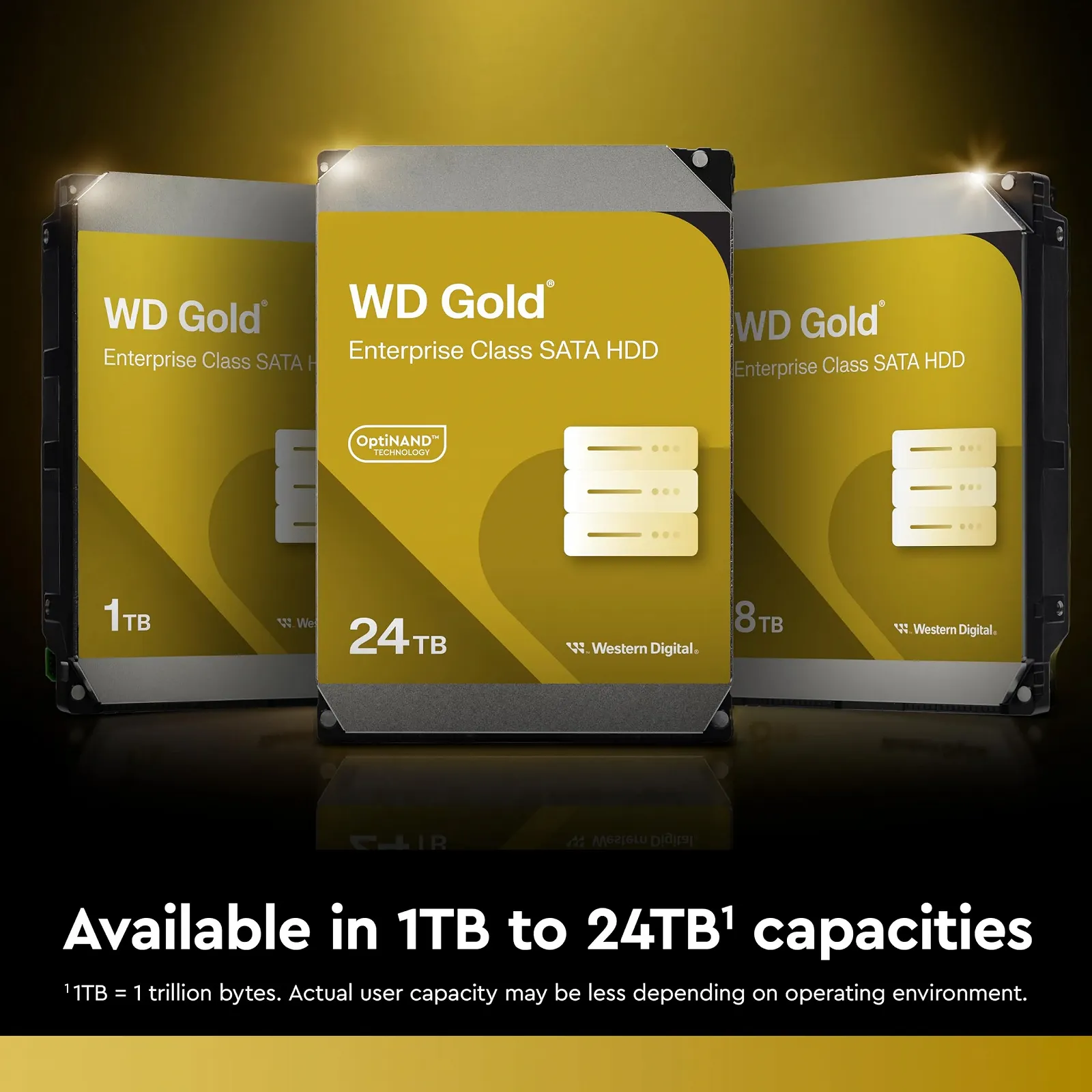 Внутрішній жорсткий диск Western Digital Gold WD142KRYZ 14 TB SATA 6 Gb/s, фото №4 Внутрішній жорсткий диск Western Digital Gold WD142KRYZ 14 TB SATA 6 Gb/s, фото №4