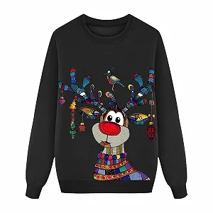 Рождественский свитер Семейный комплект рождественских свитеров Рождественский свитшот с забавным круглым вырезом Семейный свитер с оленями Рождественский свитер для женщин Мужчин Девочек Мальчиков цена на synthetic.ua - Фото 1 Рождественский свитер Семейный комплект рождественских свитеров Рождественский свитшот с забавным круглым вырезом Семейный свитер с оленями Рождественский свитер для женщин Мужчин Девочек Мальчиков synthetic.ua - Фото 1