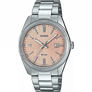 Купить Часы Casio Modern MTP-1302PE-4AVEF, серебристый - Фото 1 Часы Casio Modern MTP-1302PE-4AVEF, серебристый - Фото 1