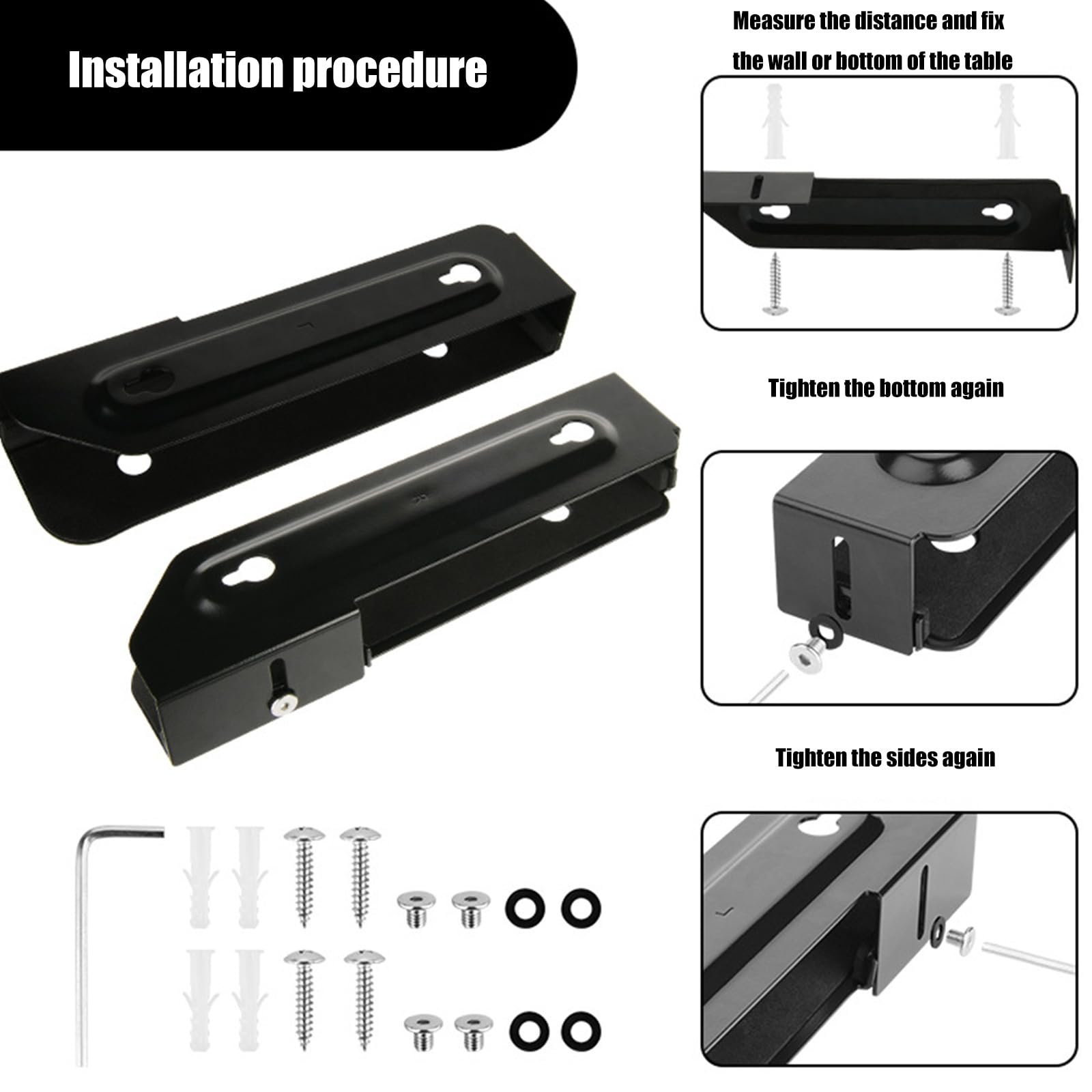 Настінний металевий тримач для ноутбука/планшета, фото №6 Настінний металевий тримач для ноутбука/планшета, фото №6