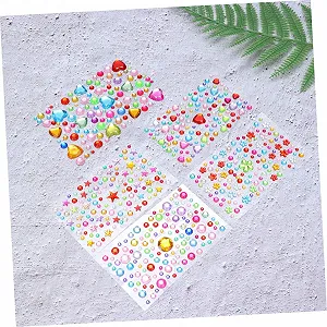 Кришталеві наклейки SEWACC, акрилові стрази, набір, різні стилі для іграшок synthetic.ua - Фото 1