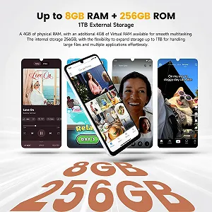 Мобильный телефон Ulefone Note 20 Pro Android 14 256 ГБ + 8 ГБ / 1 ТБ SD 50 Мп + 8 Мп Камера Octa Core 6000 мАч 18 Вт 6,75 дюйма HD+ 90 Гц 4G Dual SIM Черный synthetic.ua - Фото 1