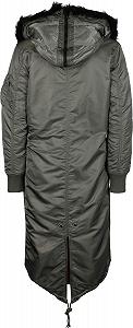 Женская зимняя куртка ALPHA INDUSTRIES Long Fishtail Wmn synthetic.ua - Фото 1