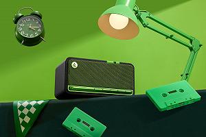 Колонка EDIFIER MP230 Retro Портативная Bluetooth Беспроводная Черная synthetic.ua - Фото 1