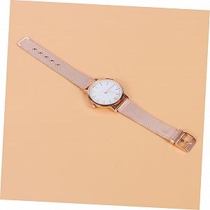 Часы Кварцевые LIFKOME C сетчатым браслетом, элегантные, Rose Gold synthetic.ua - Фото 1