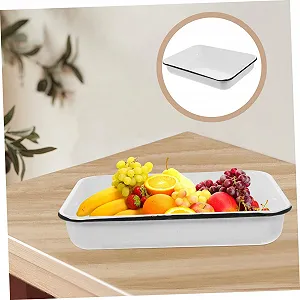 Форма для запекания эмалированная VALICLUD термостойкая Цвет в ассортименте synthetic.ua - Фото 1