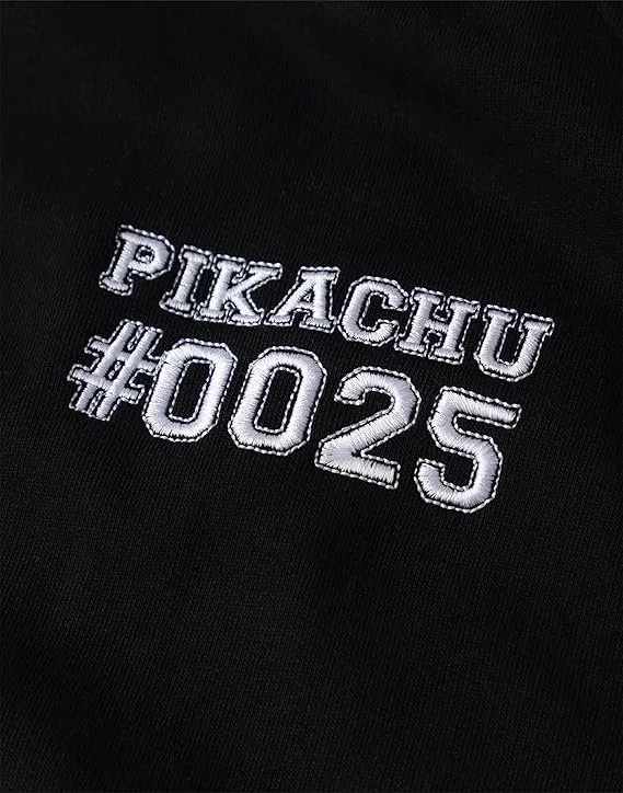 Бомбер Pokémon Pikachu для хлопчиків, чорний, дитячий, фото №6
