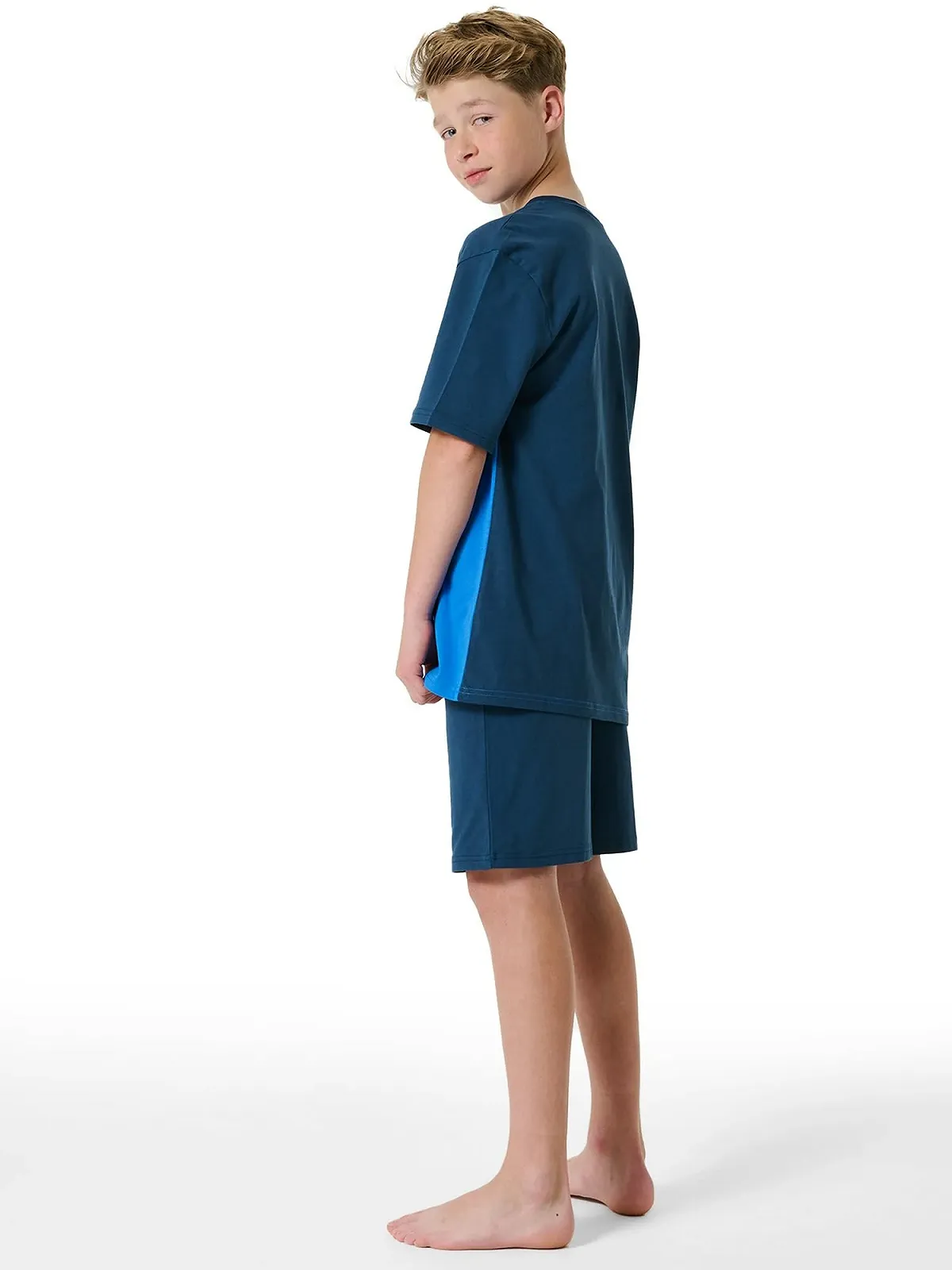 Піжама Schiesser Boys World для хлопчиків, дитячий одяг для сну, бавовна, фото №3