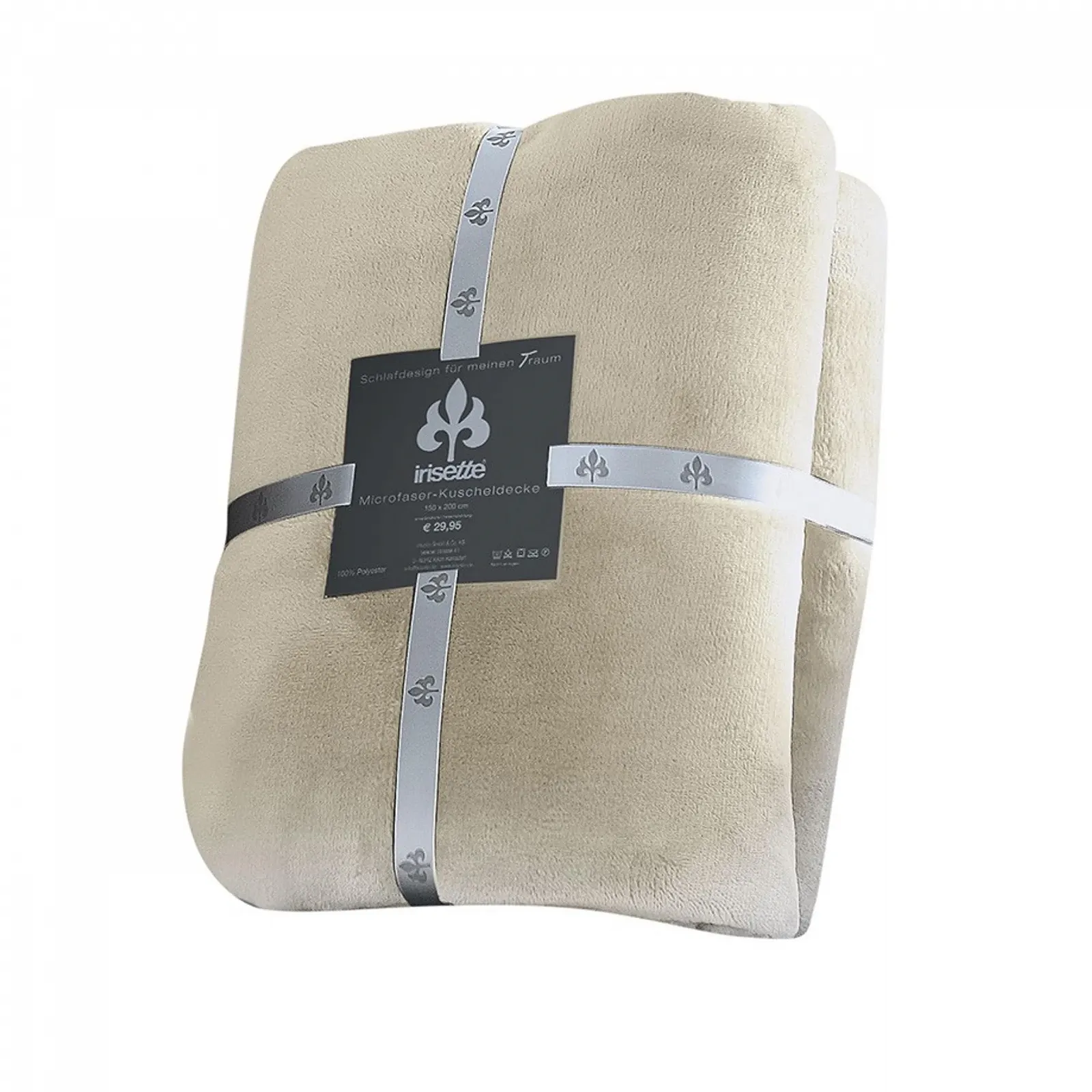 Покривало з мікрофібри Irisette Relax Пісок 150 x 200 см, фото №1 Покривало з мікрофібри Irisette Relax Пісок 150 x 200 см, фото №1