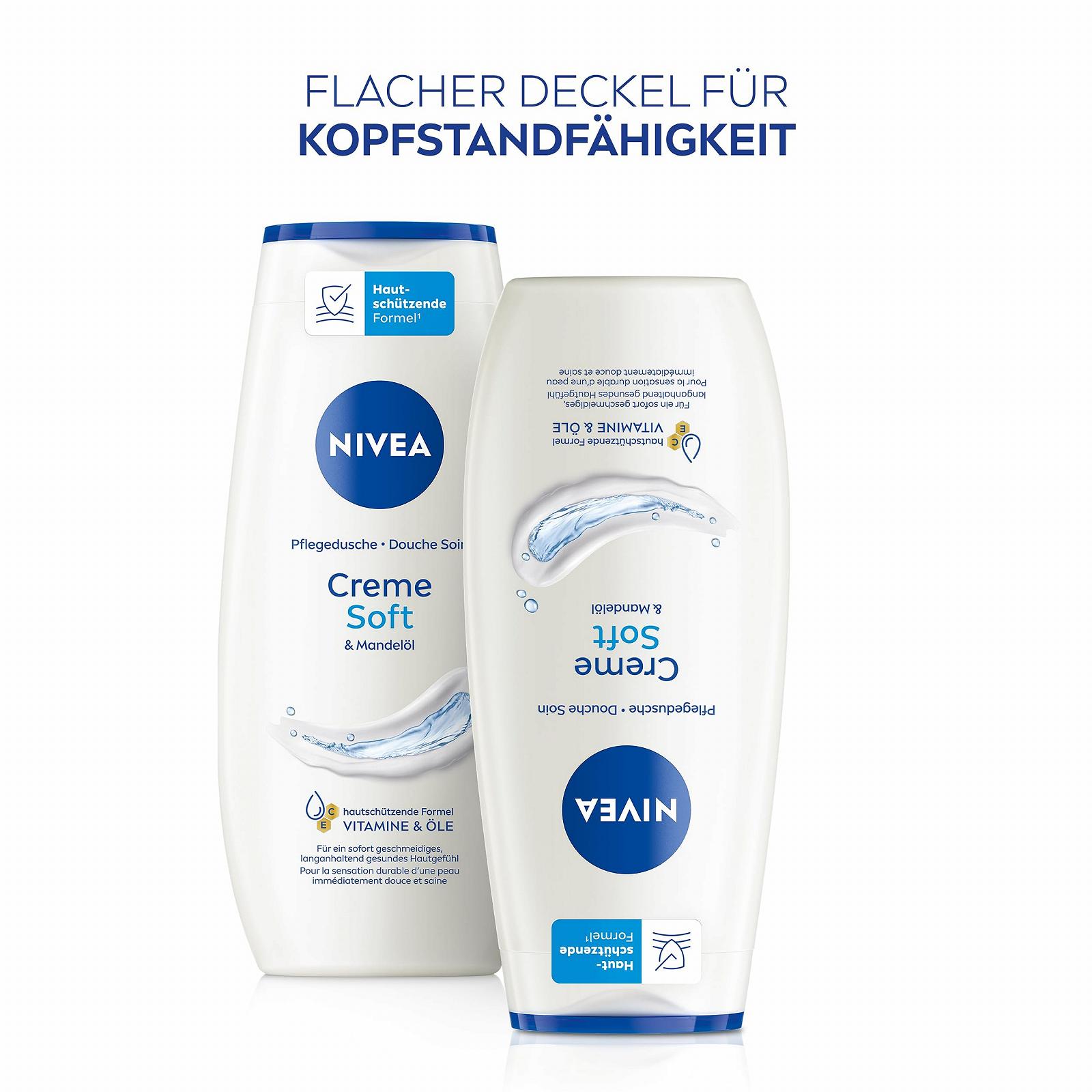 Гель для душа NIVEA Creme Soft 250 мл, фото №7 Гель для душа NIVEA Creme Soft 250 мл, фото №7