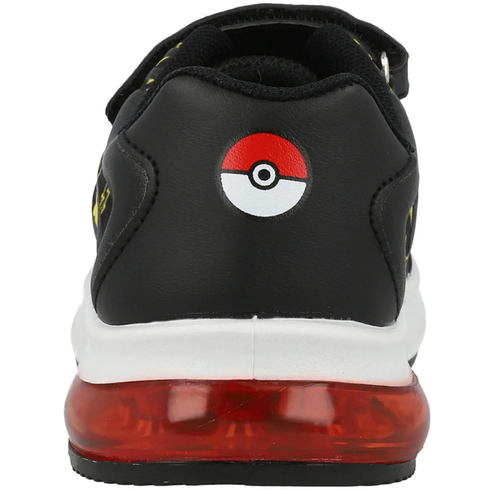 Кроссовки Pokémon Emboss Light Черные Детские с рисунком Пикачу, светоотражающая пятка, фото №3