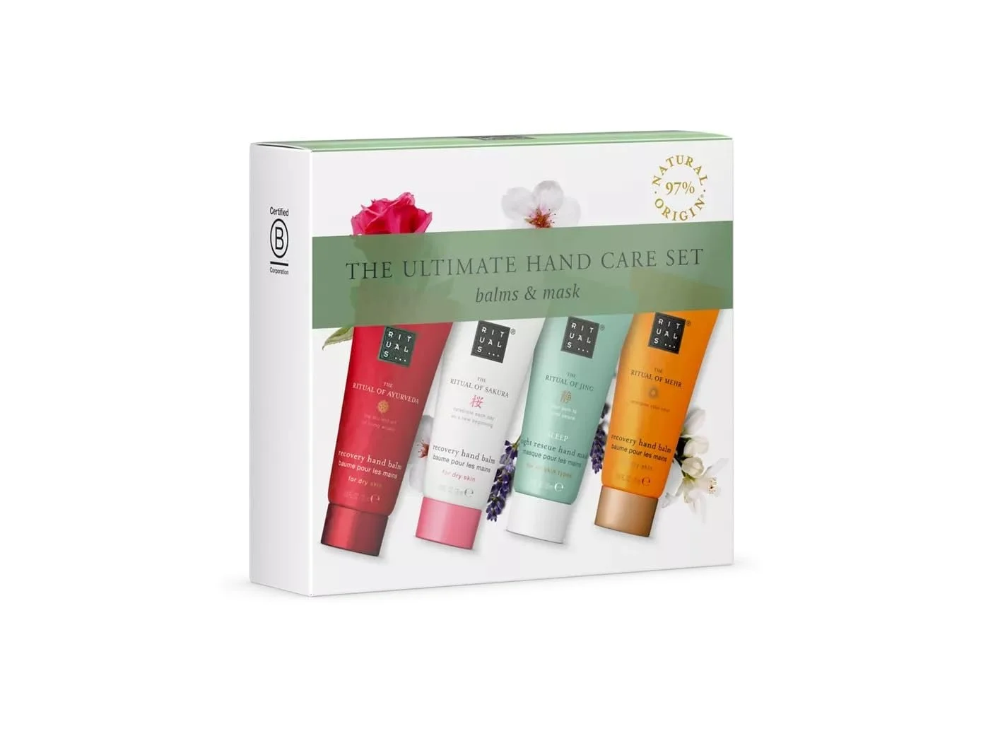 Набор для ухода за руками RITUALS The Ultimate Hand Care Collection More Sakura, Ayurveda, Jing 4 x 20 мл, фото №2