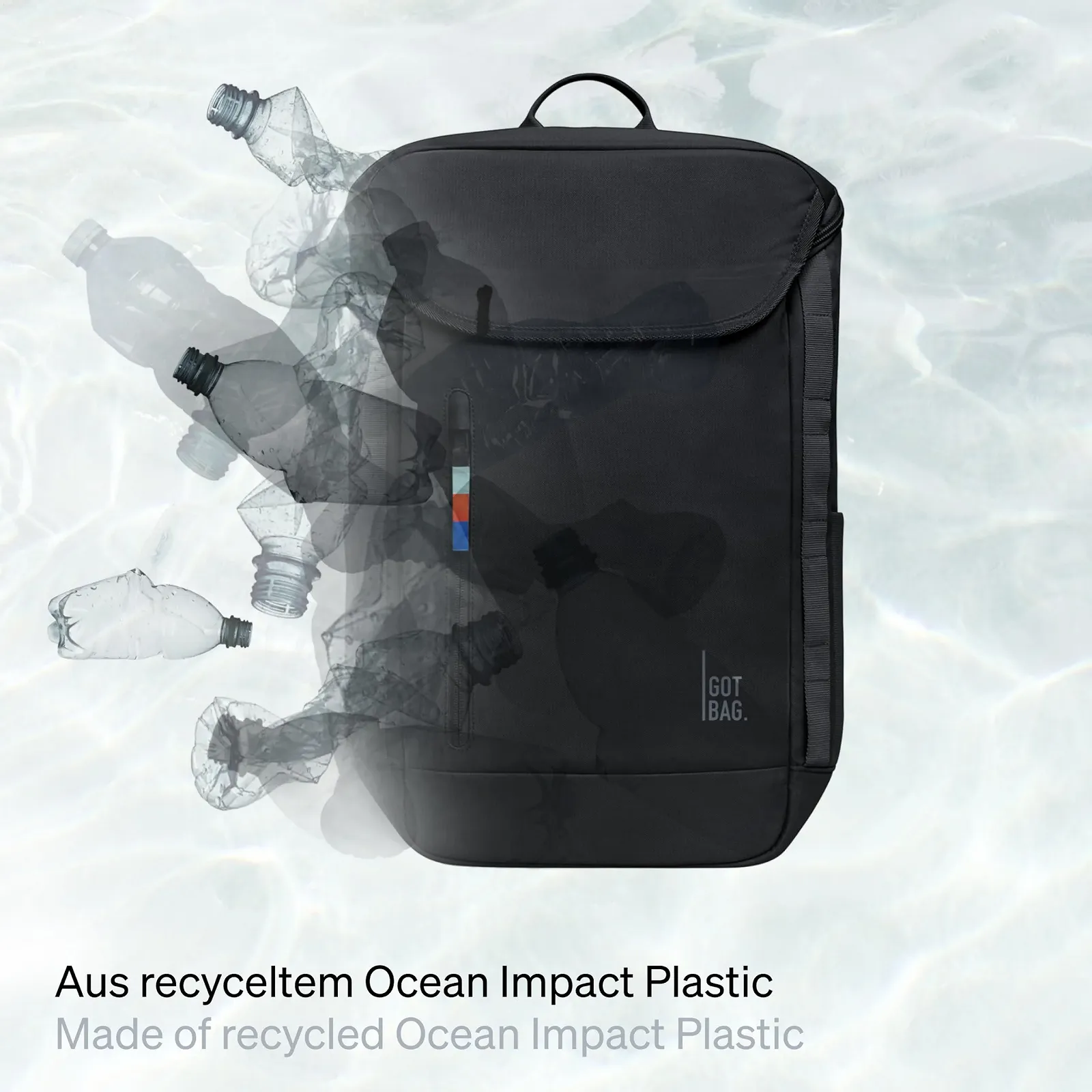 Рюкзак GOT BAG Pro Pack з відділенням для ноутбука 16 дюймів водовідштовхувальний, фото №2