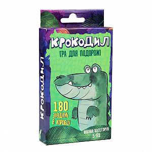 Настольная игра Strateg Крокодил на украинском языке 30557 - Фото 1