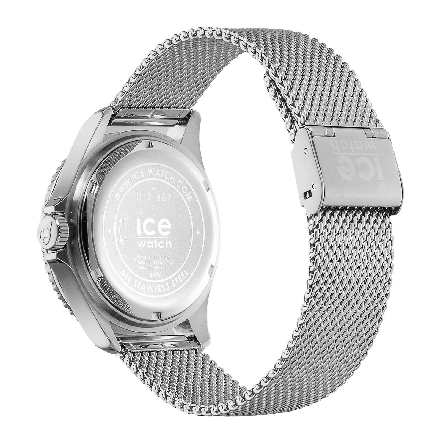 Годинник Ice-Watch ICE steel mesh blue Синій Чоловічий/Унісекс з металевим ремінцем - 017667 (Medium), фото №4 Годинник Ice-Watch ICE steel mesh blue Синій Чоловічий/Унісекс з металевим ремінцем - 017667 (Medium), фото №4
