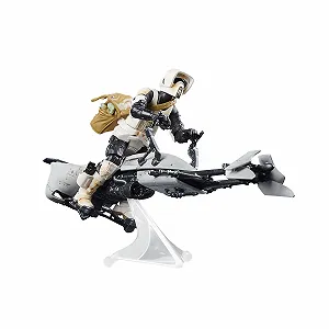 Игровой набор Star Wars The Vintage Collection Speeder Bike, Scout Trooper & Grogu 9,5 см - Фото 1