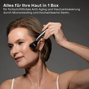 Набір для відновлення шкіри Skin Restarting Fundamentals | Антивіковий догляд за шкірою обличчя, шиї, декольте та рук 9 шт synthetic.ua - Фото 1