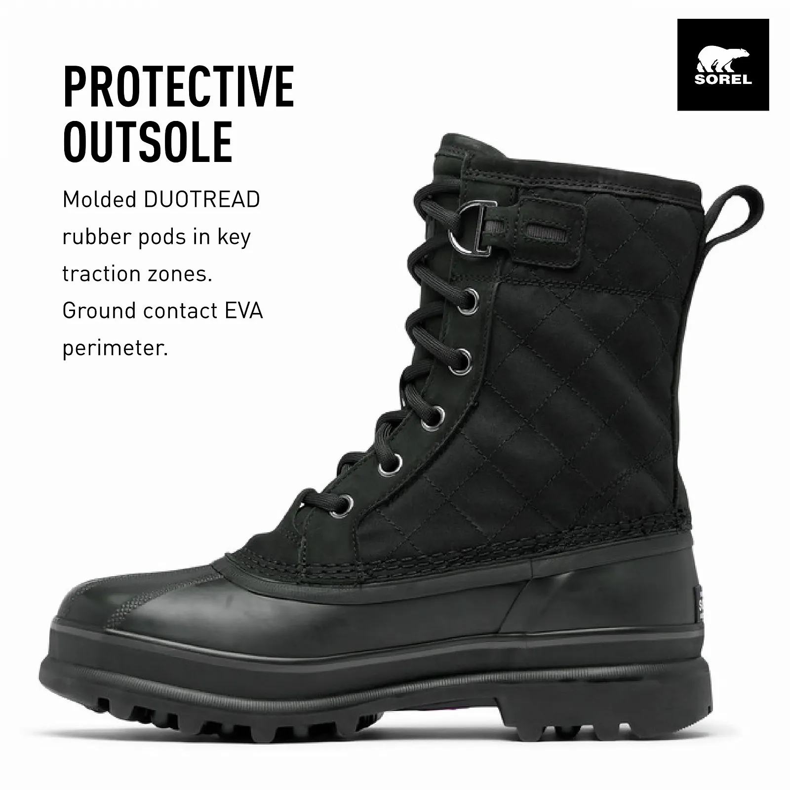 Мужские водонепроницаемые ботинки Caribou Royal SOREL, фото №3 Мужские водонепроницаемые ботинки Caribou Royal SOREL, фото №3