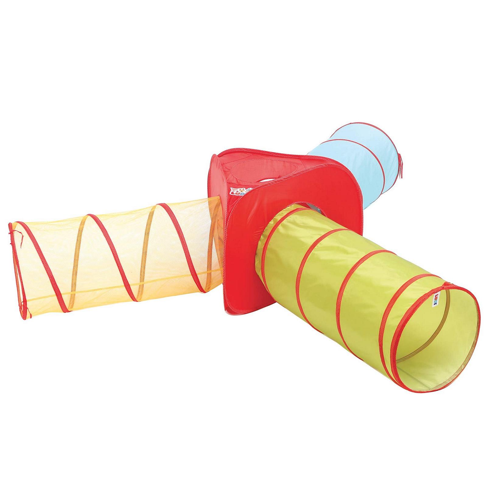 Туннель игровой LUDI Combinable Pop-up, набор из 3 туннелей, фото №1