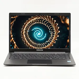 Ноутбук 14" Medion (Lenovo Group) Akoya E4251 Intel RAM 4 ГБ SSD 512 ГБ Intel UHD Graphics Метал FullHD IPS Win10 (4681) - Фото 1