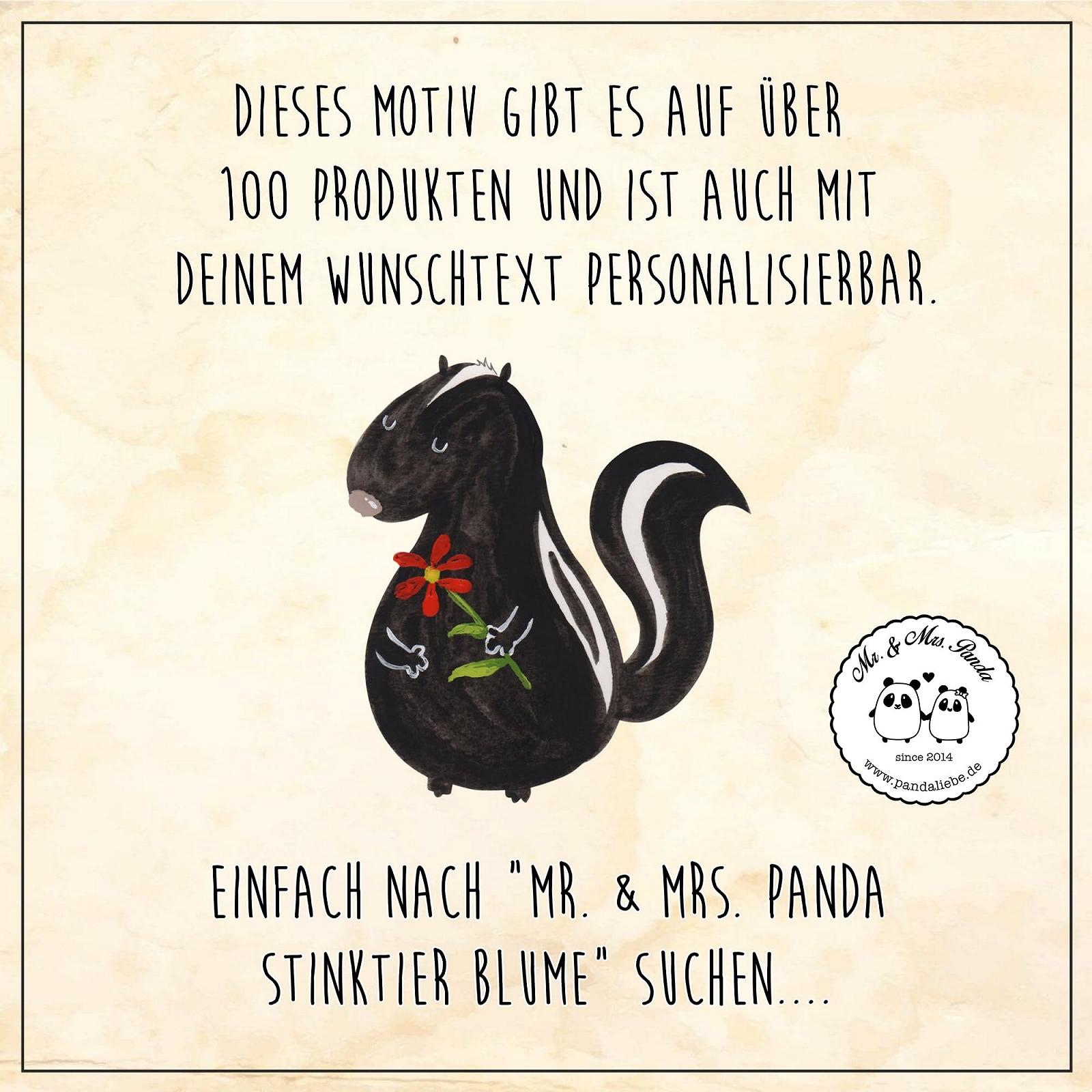 Дитяча чашка Mr. & Mrs. Panda Скунс Квітка Дорожня Пластикова чашка, фото №6