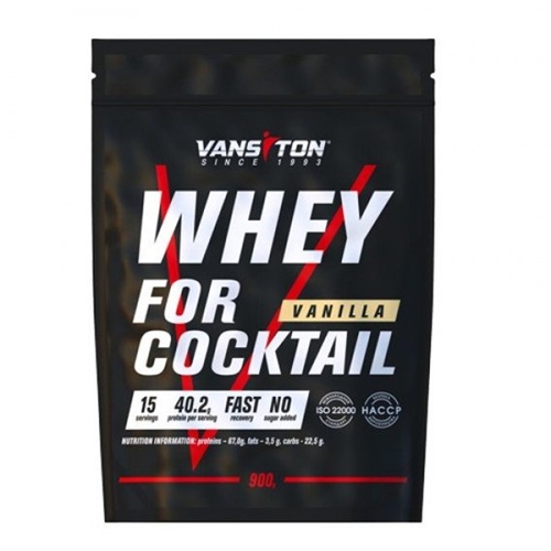 Протеин Vansiton Whey For Coctail 900 g 15 servings Vanilla, фото №1 Протеин Vansiton Whey For Coctail 900 g 15 servings Vanilla, фото №1