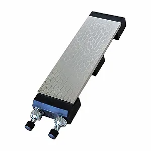 Точильный камень Baoblaze Diamond Sharpening Stone 400/1000 алмазная пластина 8 дюймов Silver - Фото 1