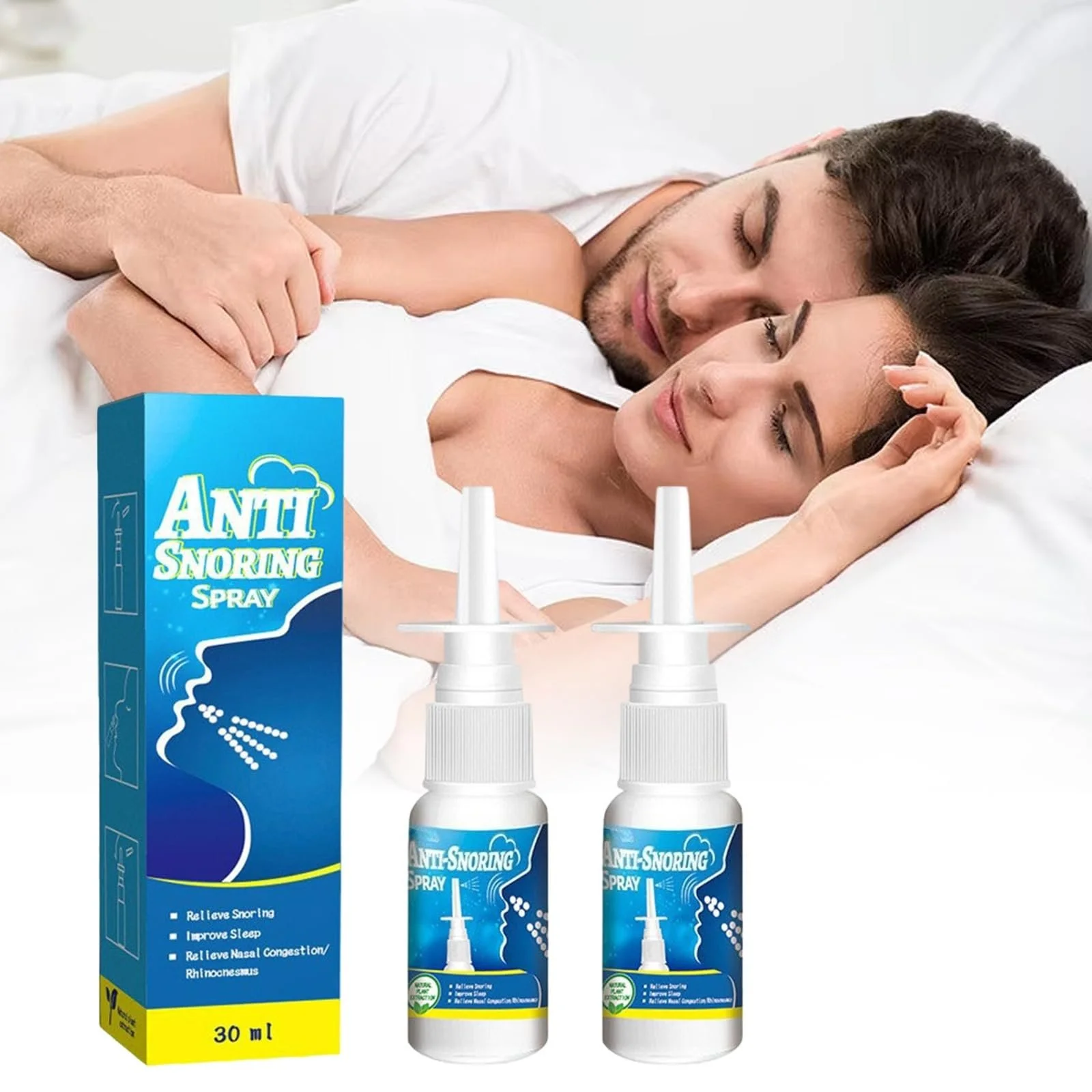 Спрей від хропіння 2 шт., фото №1 Спрей від хропіння 2 шт., фото №1