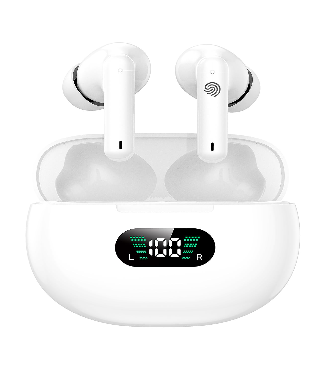Наушники acabuma Внутриканальные Беспроводные Bluetooth 5.3 60 часов Черный, фото №1