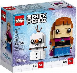 LEGO BrickHeadz Disney Princess Frozen Анна і Олаф 41618 - Фото 1
