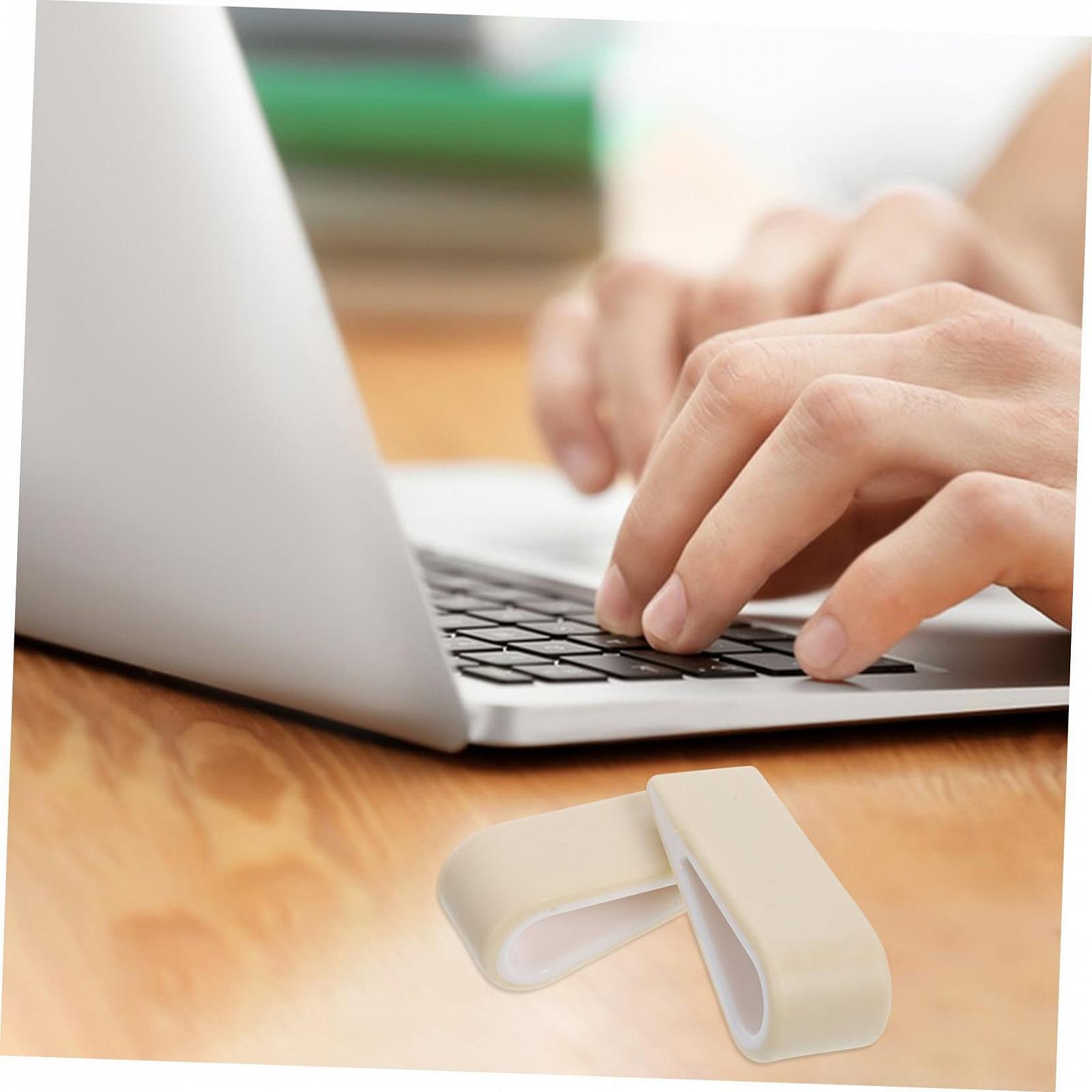 Подставка для ноутбука BESPORTBLE Регулируемая, 2 шт., Силиконовое покрытие, Пластик, Вентилируемая, Нескользящая, Легкая, Для офиса и дома, Эргономичный угол наклона, фото №7 Подставка для ноутбука BESPORTBLE Регулируемая, 2 шт., Силиконовое покрытие, Пластик, Вентилируемая, Нескользящая, Легкая, Для офиса и дома, Эргономичный угол наклона, фото №7