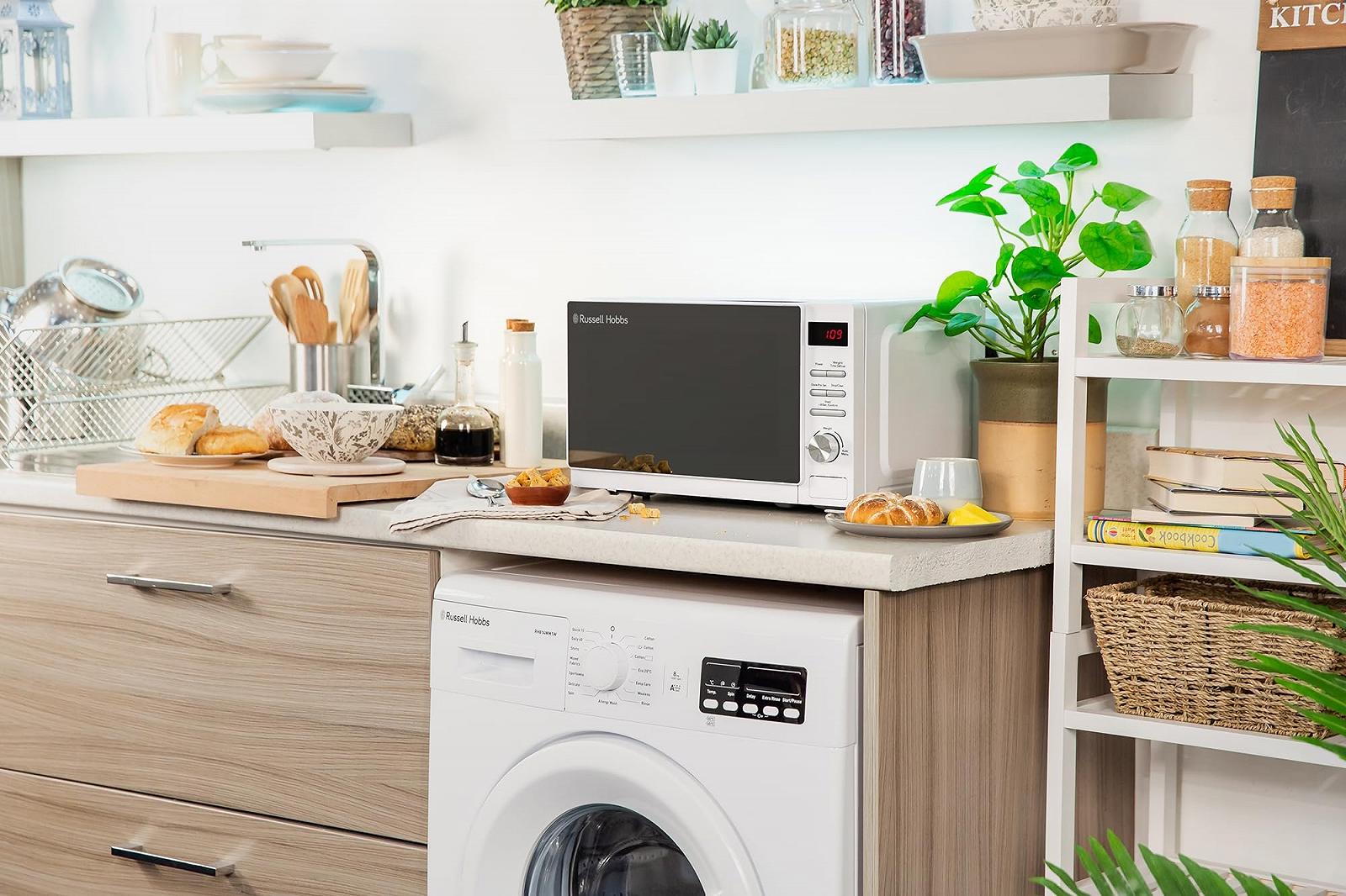 Микроволновая печь Solo Russell Hobbs RHM2079A 20 л 800 Вт Авторазморозка Белая, фото №7 Микроволновая печь Solo Russell Hobbs RHM2079A 20 л 800 Вт Авторазморозка Белая, фото №7