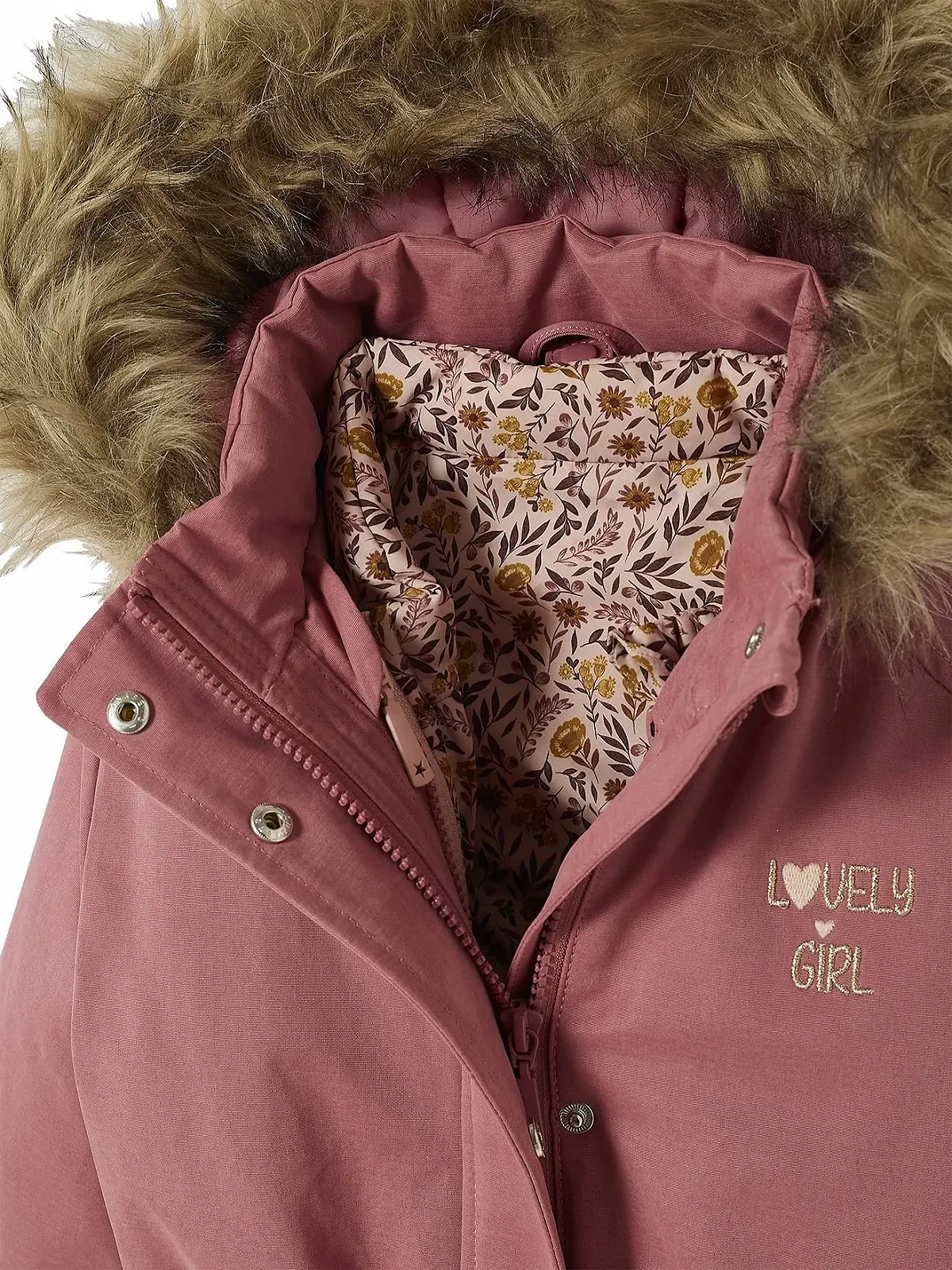 Зимняя куртка для девочки VERTBAUDET из переработанного полиэстера, фото №5 Зимняя куртка для девочки VERTBAUDET из переработанного полиэстера, фото №5