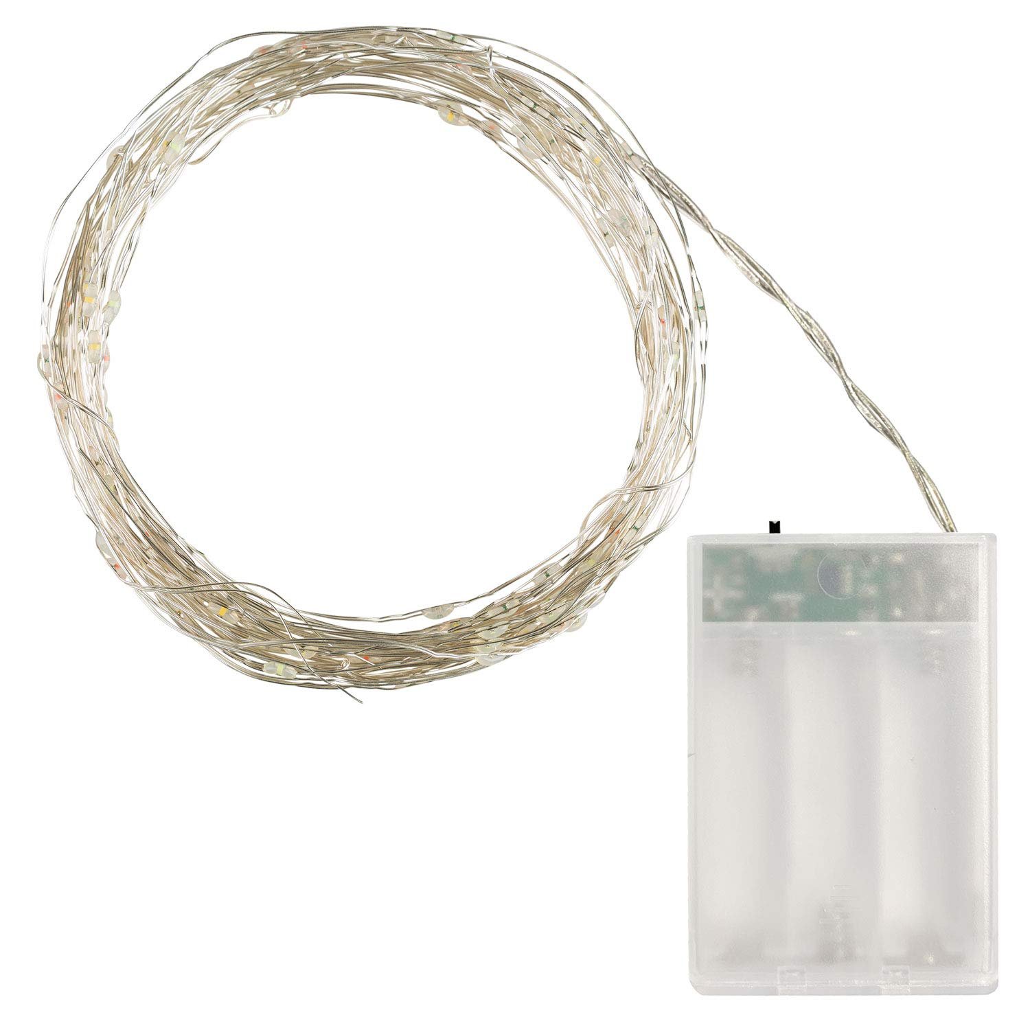 Гірлянда Idena Micro LED, 30 шт. в упаковці, 6 шт., з таймером, теплий білий, фото №3