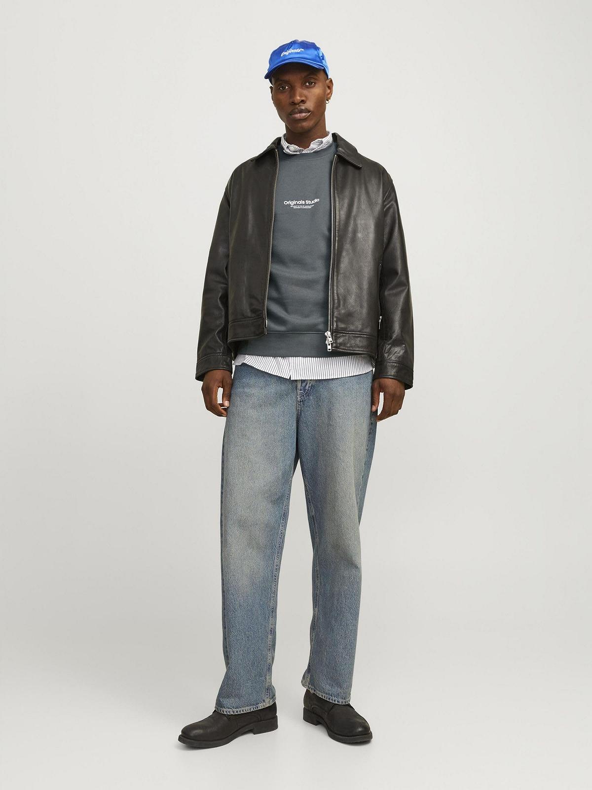 Світшот JACK & JONES Jorvesterbro Crew Neck Noos Чоловічий, фото №4