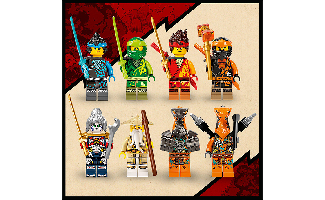 Детский конструктор LEGO NINJAGO Храм-додзё ниндзя (71767), фото №3