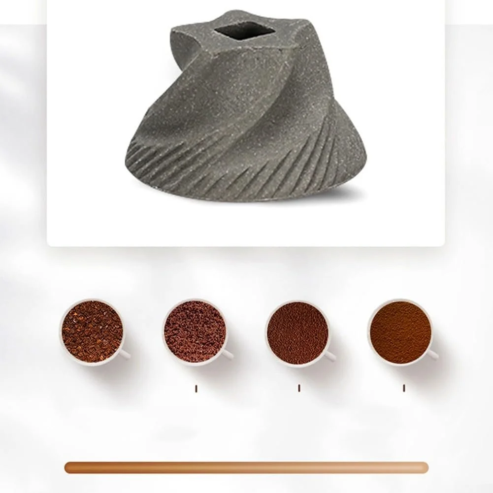 Электрическая кофемолка Premium Ceramic Core Большая емкость Контейнер для зерен с визуализацией, фото №6 Электрическая кофемолка Premium Ceramic Core Большая емкость Контейнер для зерен с визуализацией, фото №6