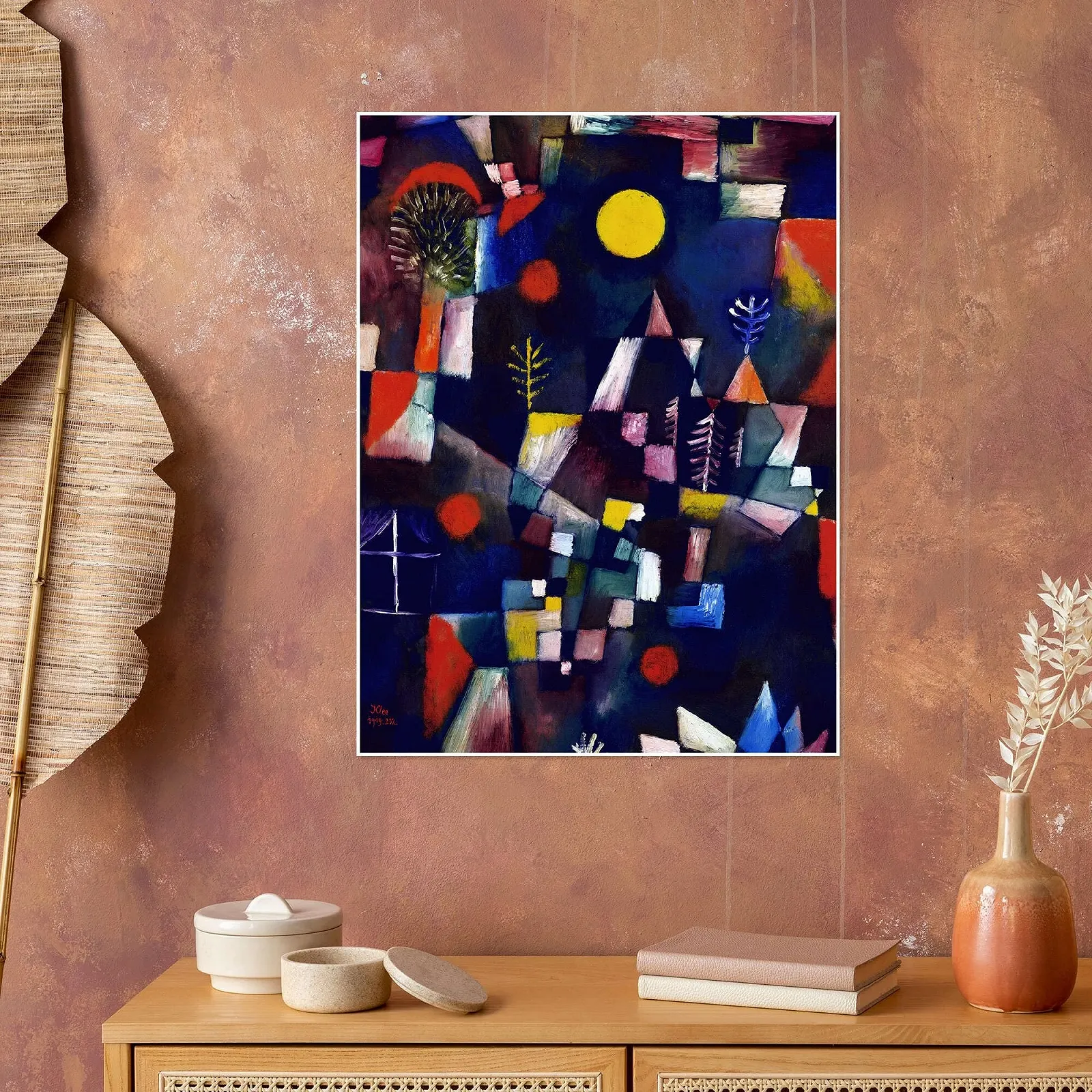 Постер Paul Klee The Full Moon 50 x 70 см Цветной, фото №4