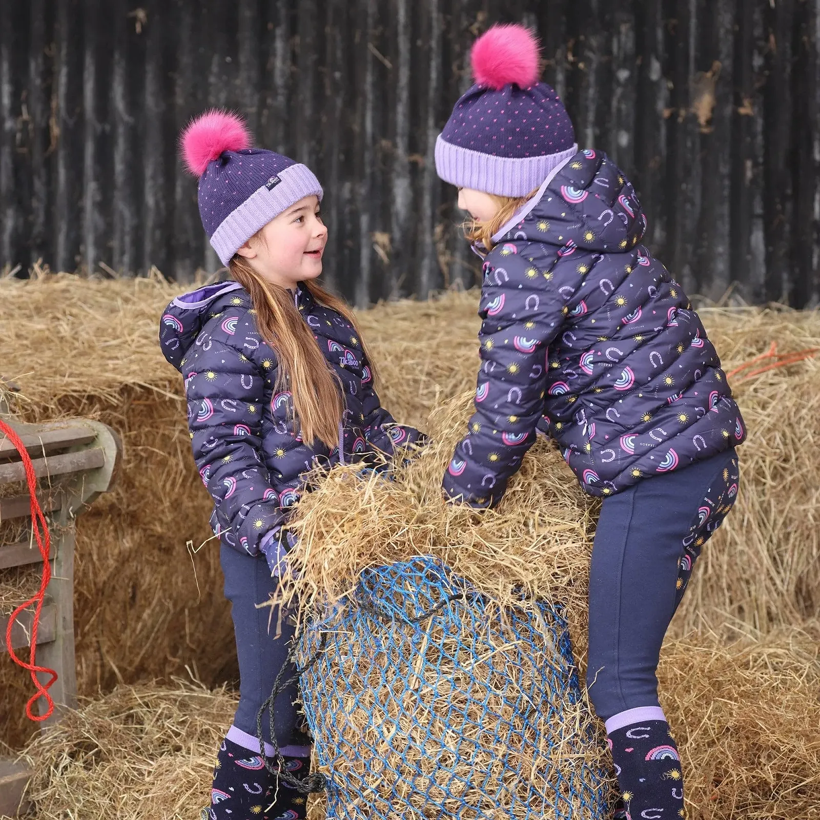 Детская шапка с помпоном Shires Tikaboo Сиреневый, фото №2 Детская шапка с помпоном Shires Tikaboo Сиреневый, фото №2