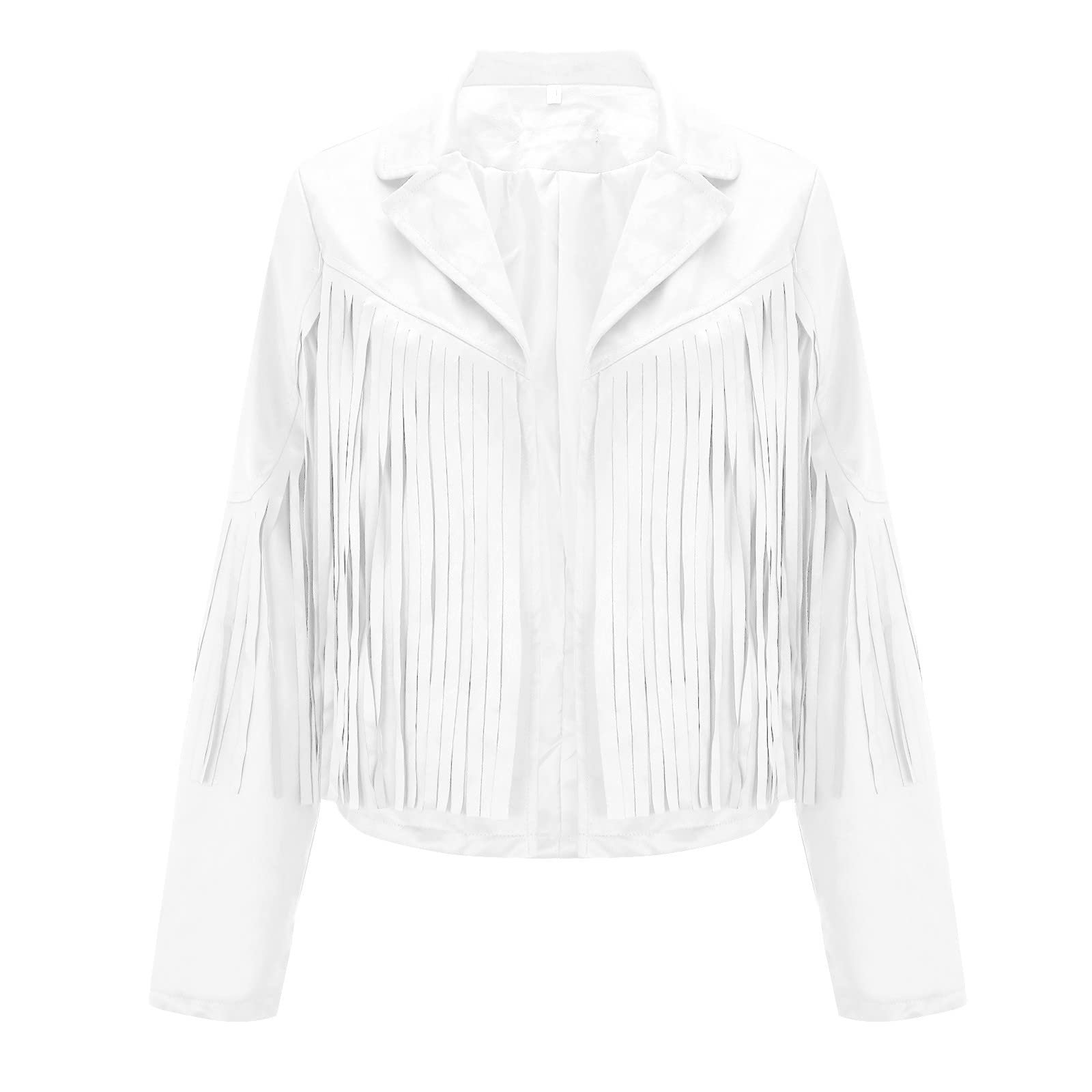 Жіноча шкіряна куртка з бахромою, фото №8 Жіноча шкіряна куртка з бахромою, фото №8