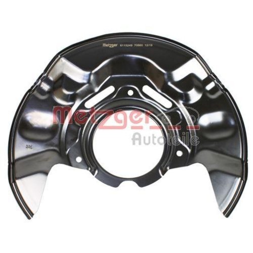 Щит гальмівного диска METZGER 6115249 для TOYOTA передня вісь зліва, фото №2