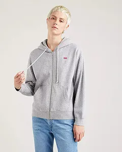 Женский худи LEVIS STANDARD ZIP HOODIE Starstruck Heather - XXS - Фото 1