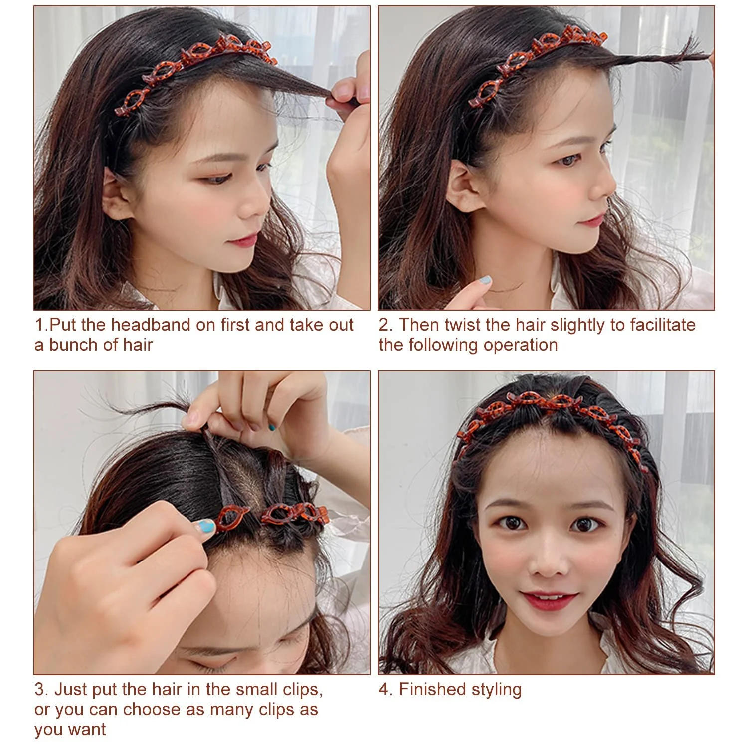 Набір Заколка-Обруч для Волосся, фото №4