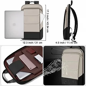 Рюкзак для ноутбука ZINZ Slim & Expandable 15.6 Inch Anti-Theft USB Maroon synthetic.ua - Фото 1