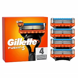 Сменные кассеты для бритья Gillette Fusion 5 4 шт. - Фото 1