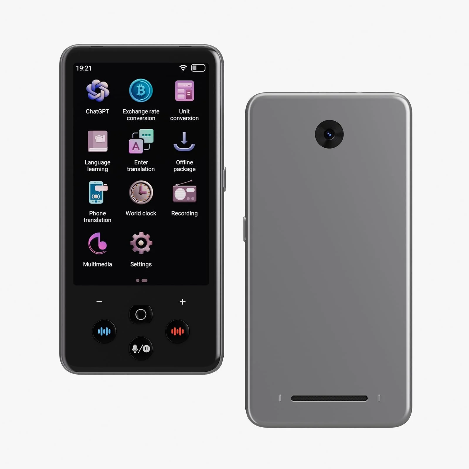 Переводчик Bisofice S85 мгновенный голосовой со 138 языками, фото №1