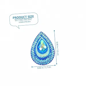 Стрази Крапля води EXCEART Форма павича synthetic.ua - Фото 1