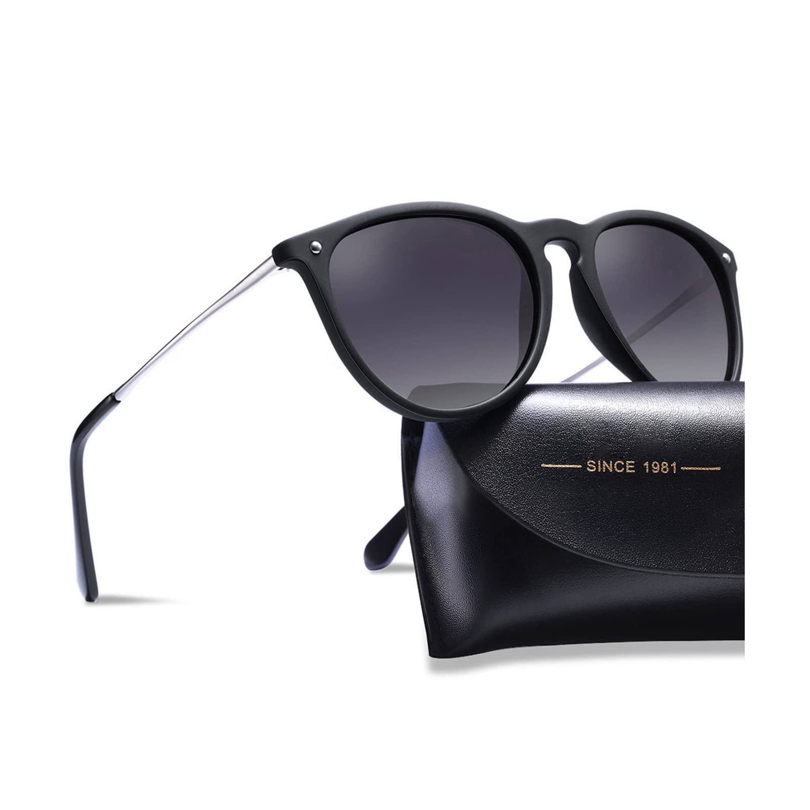 Вінтажні Поляризовані Сонцезахисні Окуляри Carfia для Чоловіків/Жінок, Фільтр Синього Світла, Захист UV400, Ультралегка Оправа, фото №7