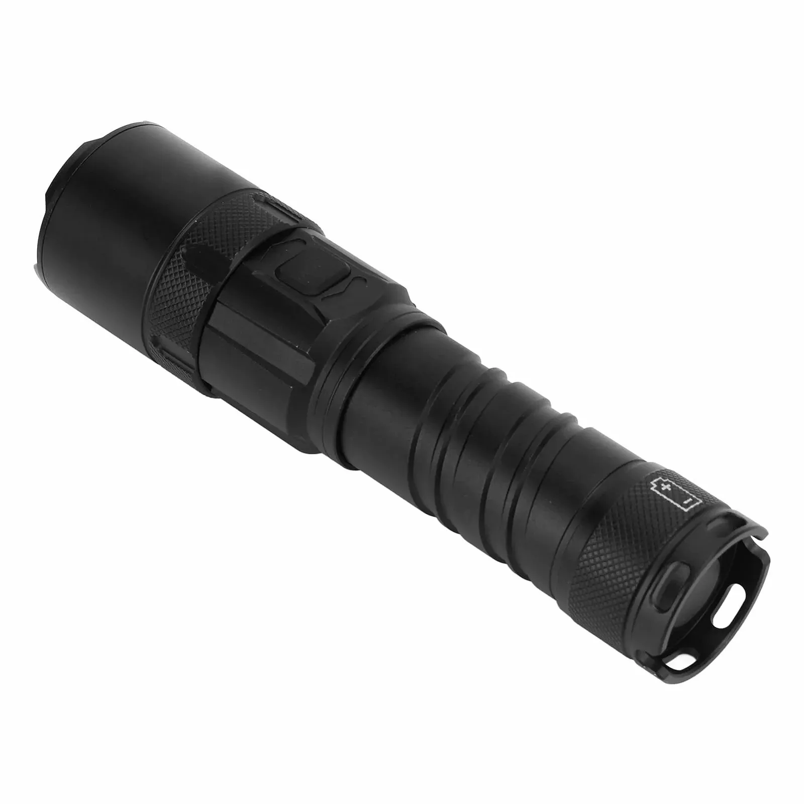 Ліхтарик Кемпінговий LED Алюмінієвий з USB Зарядкою, Індикатором живлення та Регульованим фокусом для походів та пікніків, фото №7